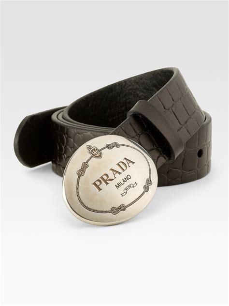 prada belt men's|Prada cinture belt men's.